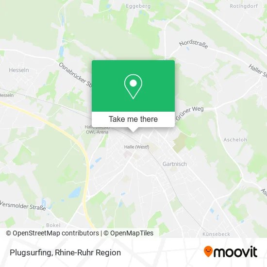 Карта Plugsurfing