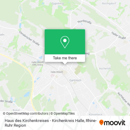 Haus des Kirchenkreises - Kirchenkreis Halle map