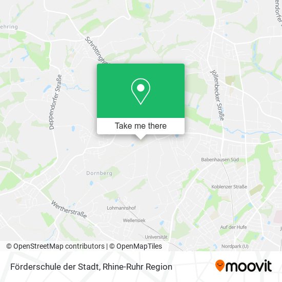 Карта Förderschule der Stadt