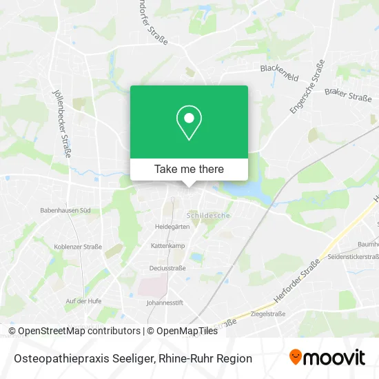 Карта Osteopathiepraxis Seeliger