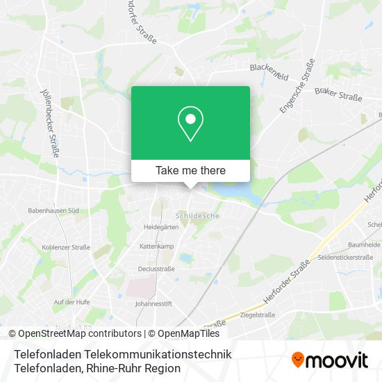 Telefonladen Telekommunikationstechnik Telefonladen map
