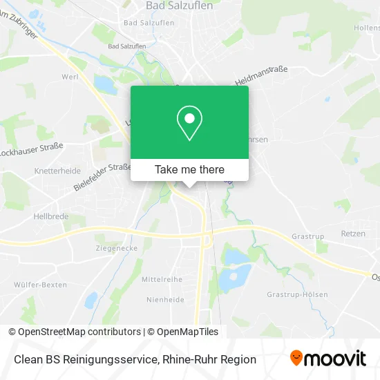 Карта Clean BS Reinigungsservice