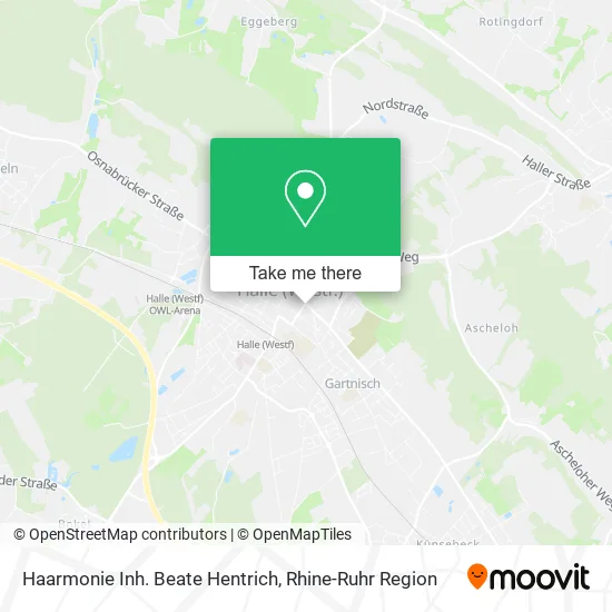 Карта Haarmonie Inh. Beate Hentrich