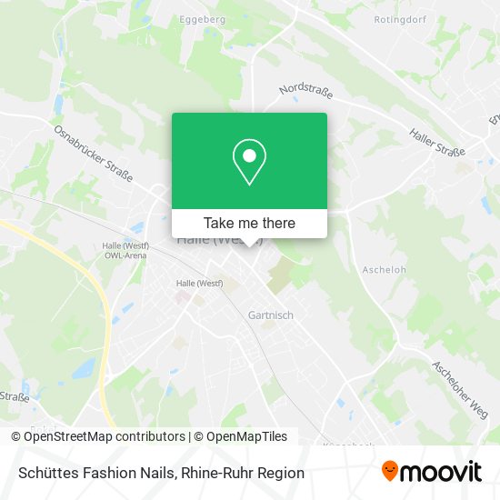 Карта Schüttes Fashion Nails