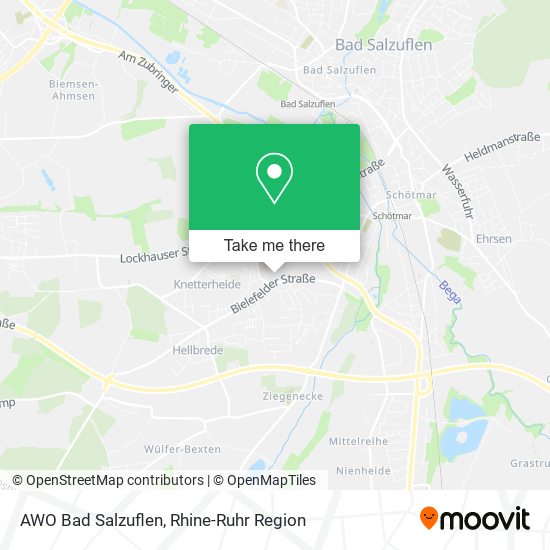Карта AWO Bad Salzuflen