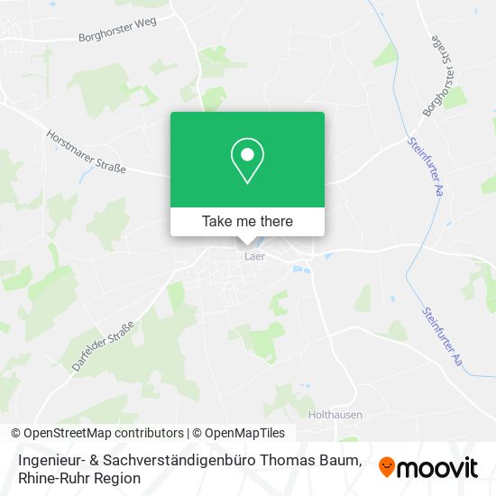 Карта Ingenieur- & Sachverständigenbüro Thomas Baum