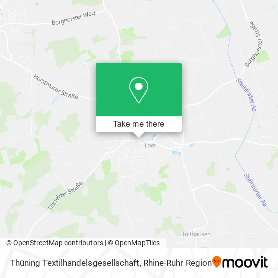 Карта Thüning Textilhandelsgesellschaft