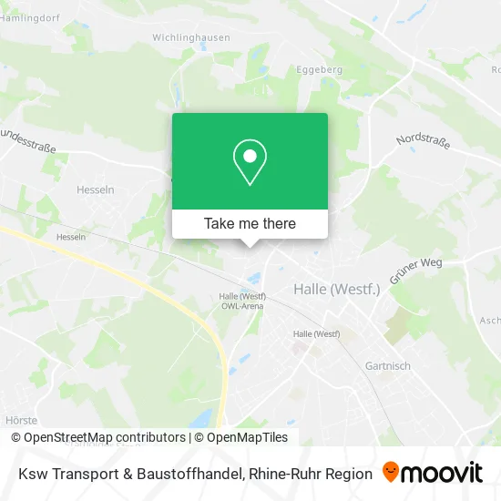 Карта Ksw Transport & Baustoffhandel