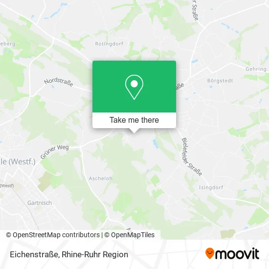 Карта Eichenstraße