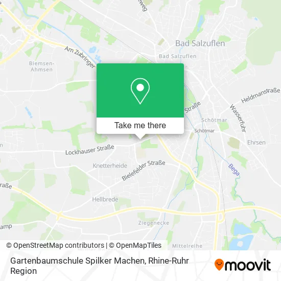 Карта Gartenbaumschule Spilker Machen