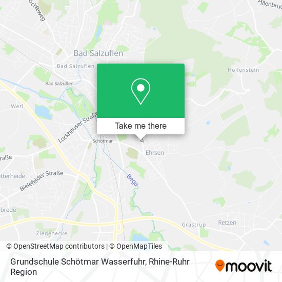 Grundschule Schötmar Wasserfuhr map