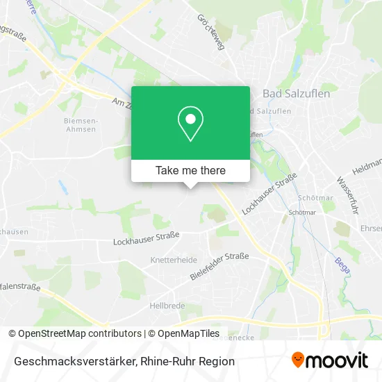 Карта Geschmacksverstärker
