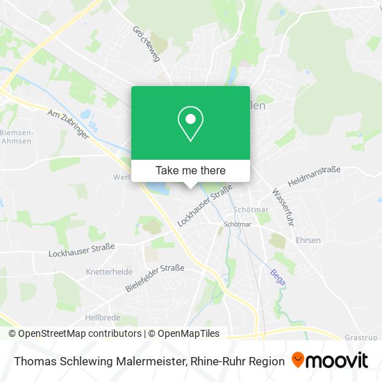 Thomas Schlewing Malermeister map