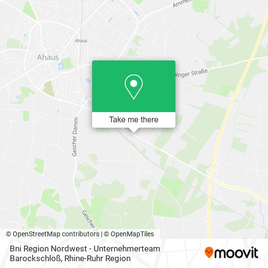 Bni Region Nordwest - Unternehmerteam Barockschloß map