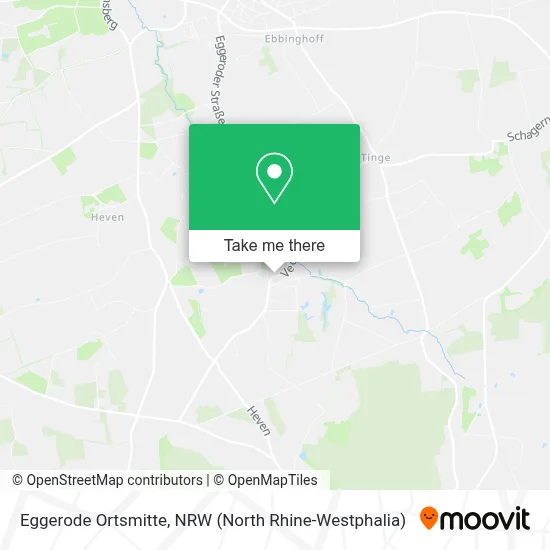 Eggerode Ortsmitte map