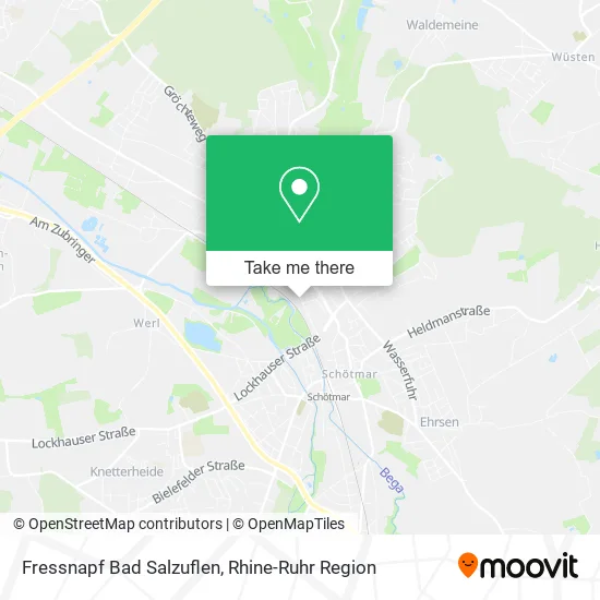 Карта Fressnapf Bad Salzuflen
