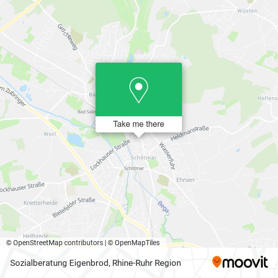 Sozialberatung Eigenbrod map