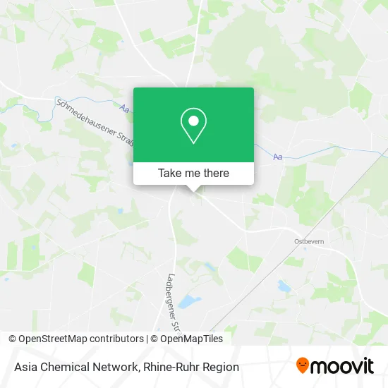 Карта Asia Chemical Network