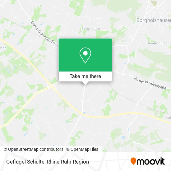 Карта Geflügel Schulte