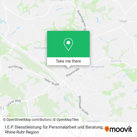 I.E.P. Dienstleistung für Personalarbeit und Beratung map