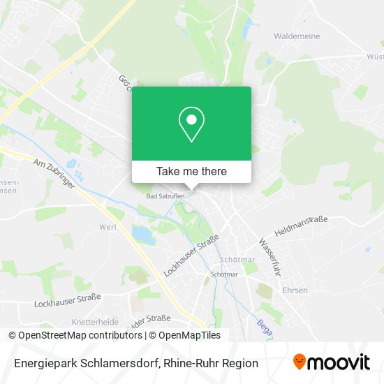 Energiepark Schlamersdorf map