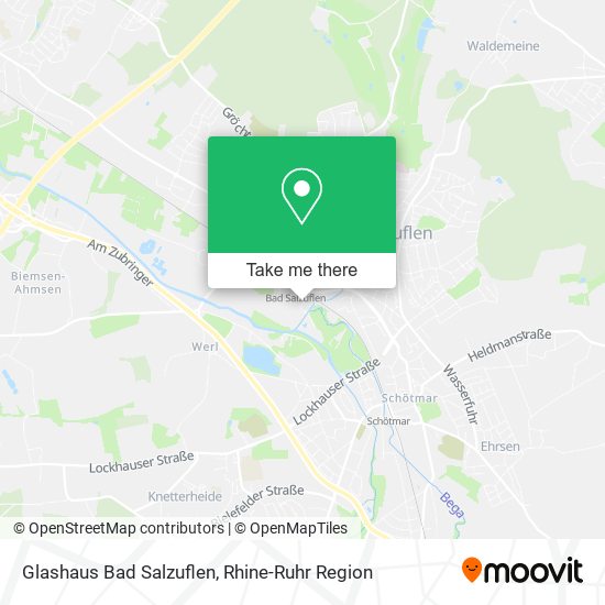 Glashaus Bad Salzuflen map