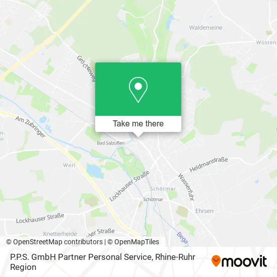 Карта P.P.S. GmbH Partner Personal Service
