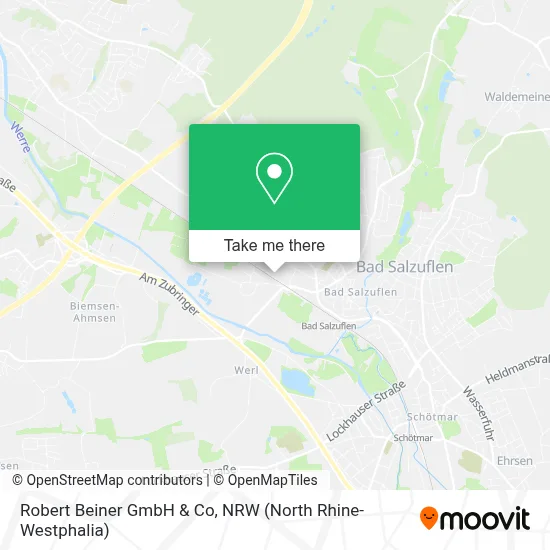 Robert Beiner GmbH & Co map