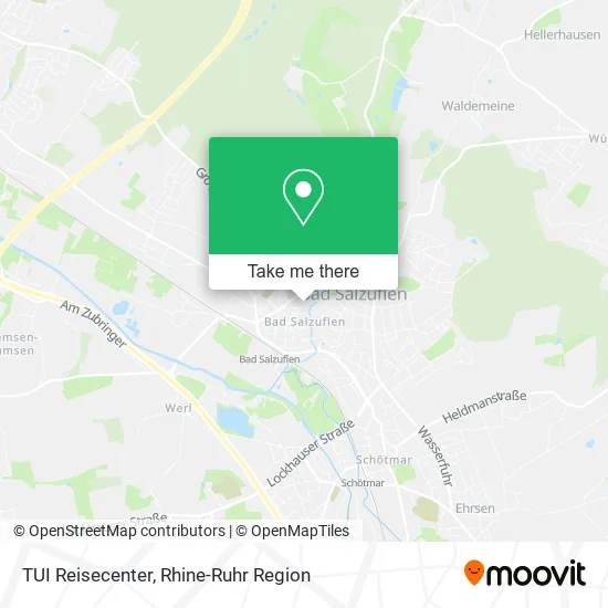Карта TUI Reisecenter