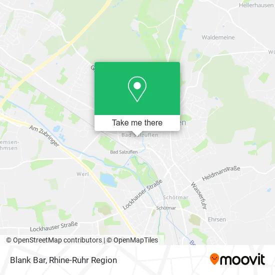 Карта Blank Bar