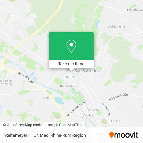 Карта Reitemeyer H. Dr. Med
