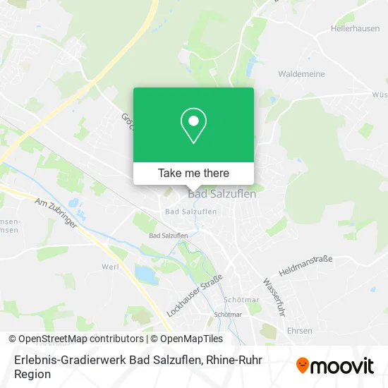 Карта Erlebnis-Gradierwerk Bad Salzuflen