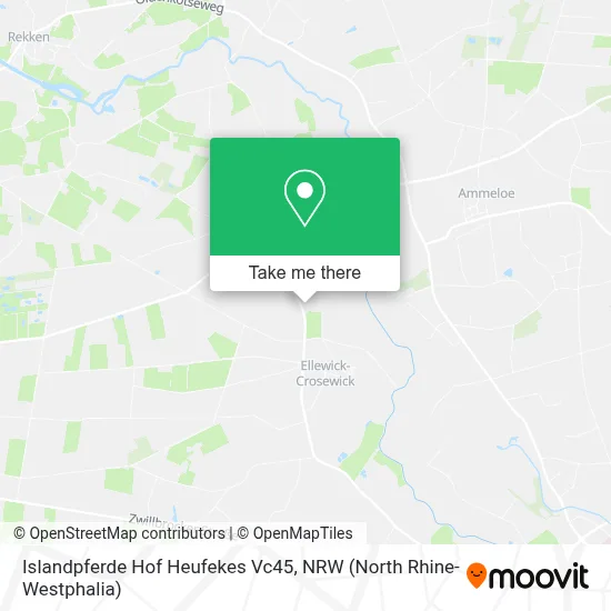 Islandpferde Hof Heufekes Vc45 map