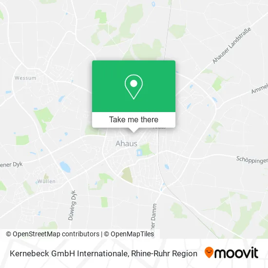 Карта Kernebeck GmbH Internationale