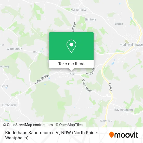 Kinderhaus Kapernaum e.V. map