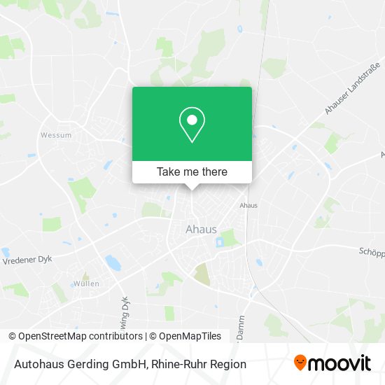 Autohaus Gerding GmbH map