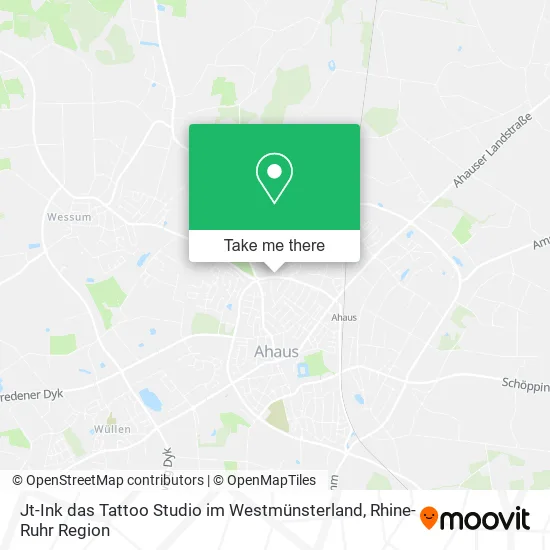Карта Jt-Ink das Tattoo Studio im Westmünsterland