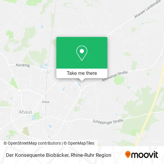 Карта Der Konsequente Biobäcker