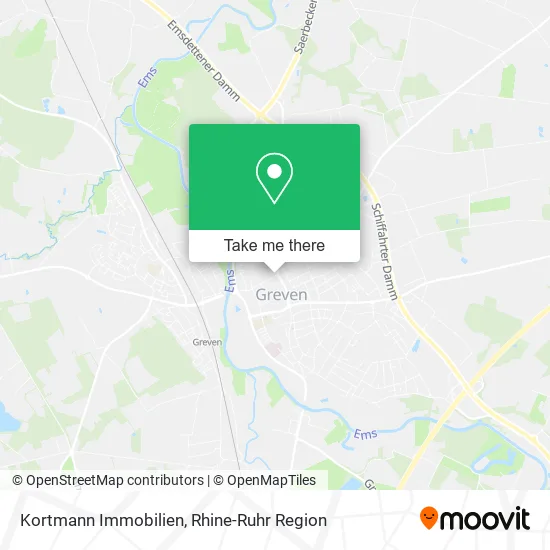 Карта Kortmann Immobilien