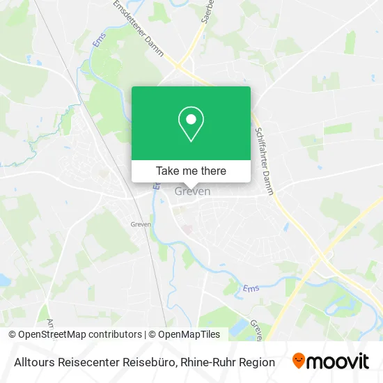 Alltours Reisecenter Reisebüro map