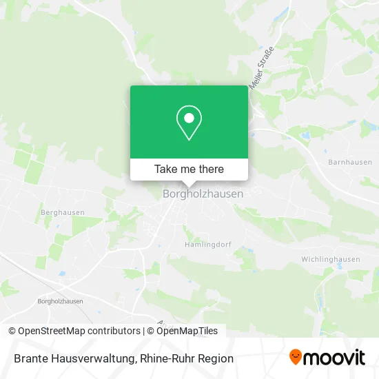 Карта Brante Hausverwaltung