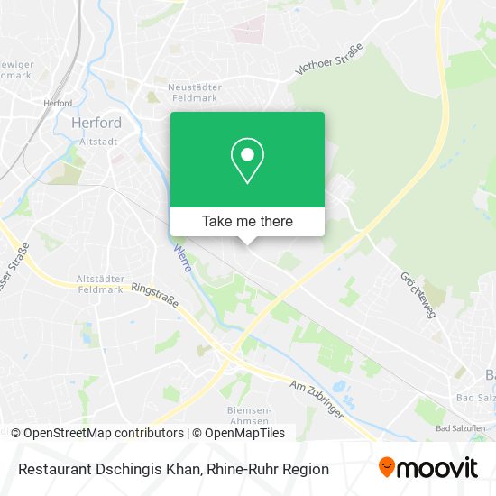 Restaurant Dschingis Khan map