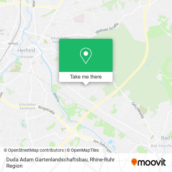 Duda Adam Gartenlandschaftsbau map
