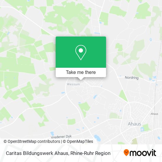 Caritas Bildungswerk Ahaus map