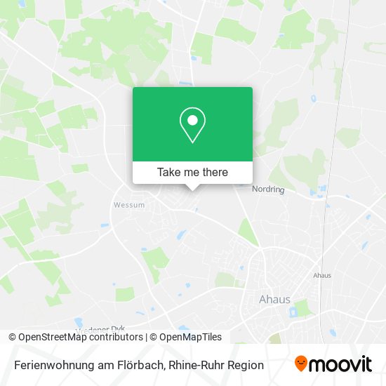 Ferienwohnung am Flörbach map