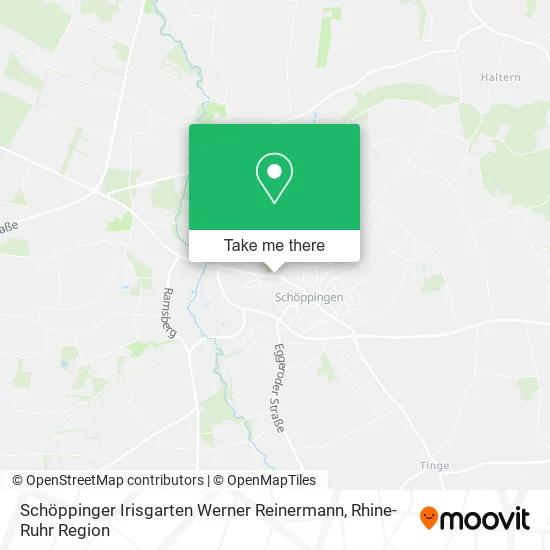 Карта Schöppinger Irisgarten Werner Reinermann