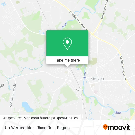 Uh-Werbeartikel map