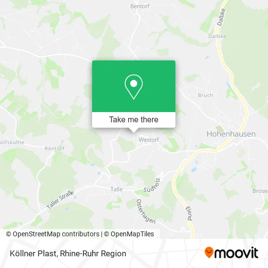 Карта Köllner Plast