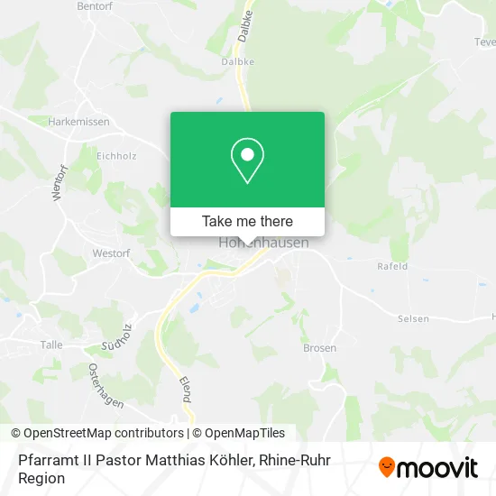 Карта Pfarramt II Pastor Matthias Köhler