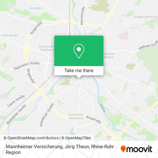 Mannheimer Versicherung, Jörg Theun map